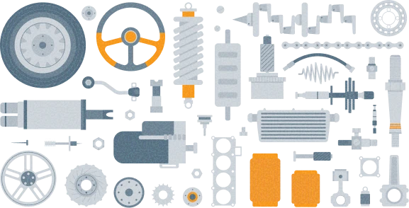 車の細かな部品 | イメージ画像