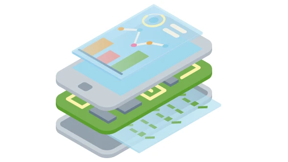 スマホの液晶 | イメージ画像